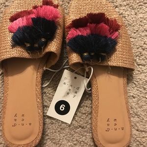 NWT A New Day Brown Sandals